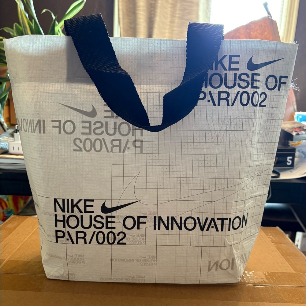 Nike Paris House of Innovation reusable tote bag